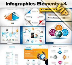信息数据图表：Infographics Elements 4